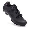 Santic MTB Shoes with SPD Compatible Bindings, Cycling Shoes for Mountain Bikes (Black, Size 42)