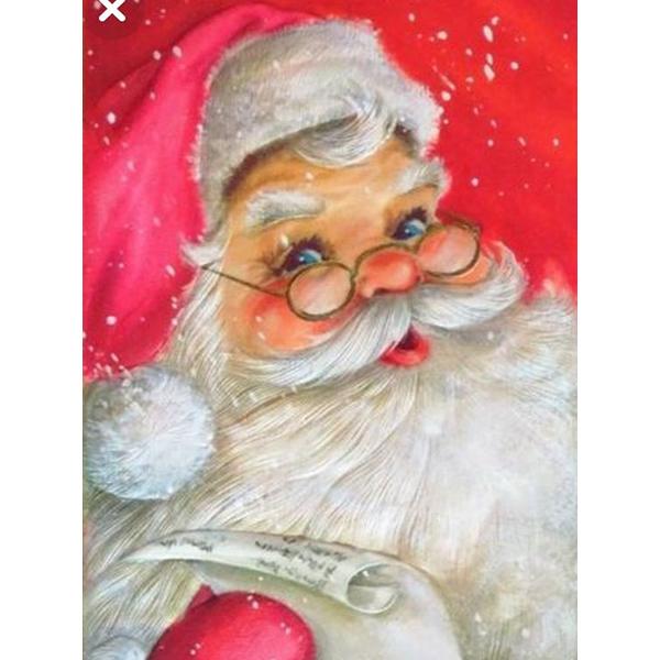 5D Diamond Painting Cartoon Santa Claus Diamond Embroidery Christmas Landscape Cross Stitch Mosaic Kit Christmas Gift Home Decor