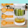 Modern Minimalist 300ml Acrylic Pickle Jar For Dry Wet Separation In Kitchen