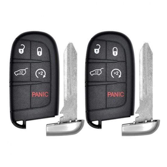 2 Пульта ДУ для 2014 2015 2016 2017 - Jeep Grand Cherokee M3N-40821302