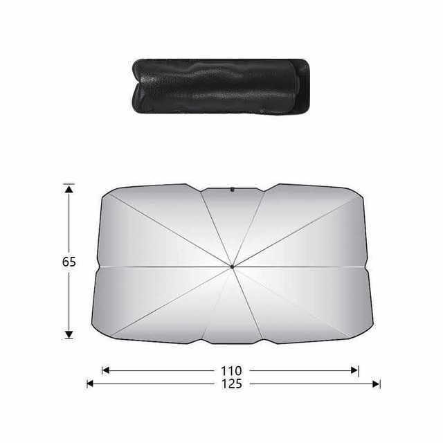 Car Sunshade Umbrella - Interior Windshield Sun Protection