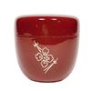 Tea Ceremony Utensils, Resin, Urethane Coating, Vermilion, Chiyomusubi Maki-e, Medium-sized Tea Cup, Year-Round Use