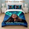 Bedding Set 1 Duvet Cover 2 Pillowcases Ayliva Print Soft Bed Linen Bedroom Decor