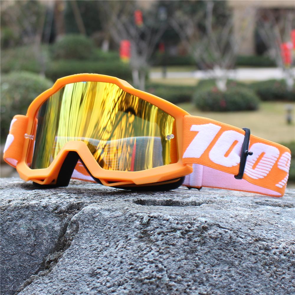 100% Genuine Goggles, Off-road Motorcycle Helmet, Goggles for Downhill Riding, Anti-fog, Anti-wind and sand100%Glasses