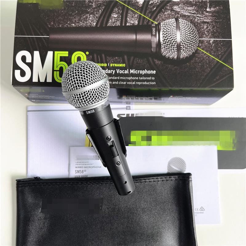

SM58S Wired Dynamic Microphone for Karaoke, Stage Performances, Live Broadcasts, and Professional Use