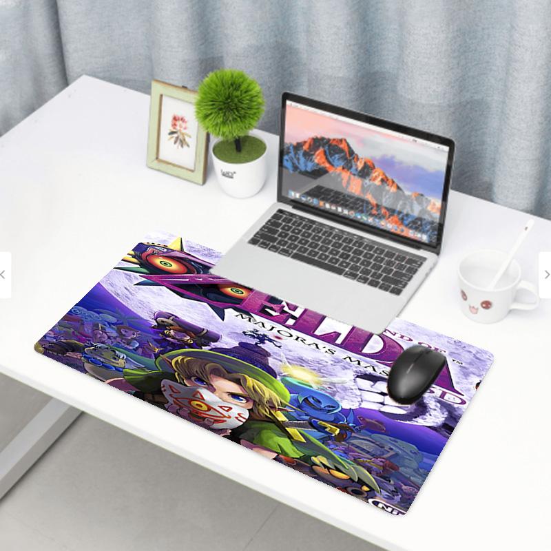 The Legend of Zelda Print Mouse Pad, Anti‑Slip Desktop Keyboard Mat, for PC Laptop Gaming Working Daily Use, Cool Festival Surprise Gift