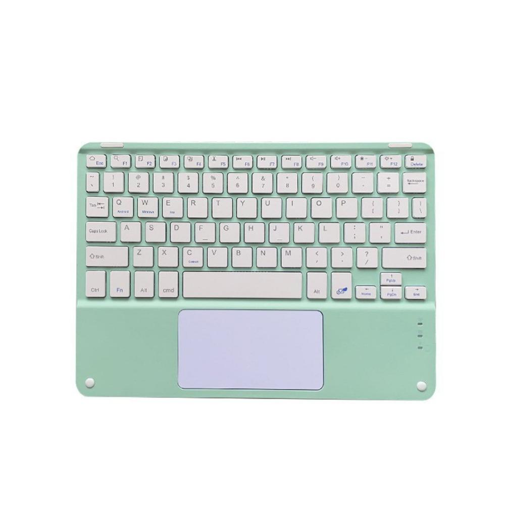 Bluetooth Keyboard with Touchpad for iPad iPhone Tablet Silent Rechargeable Wireless Keyboard Mouse Combo