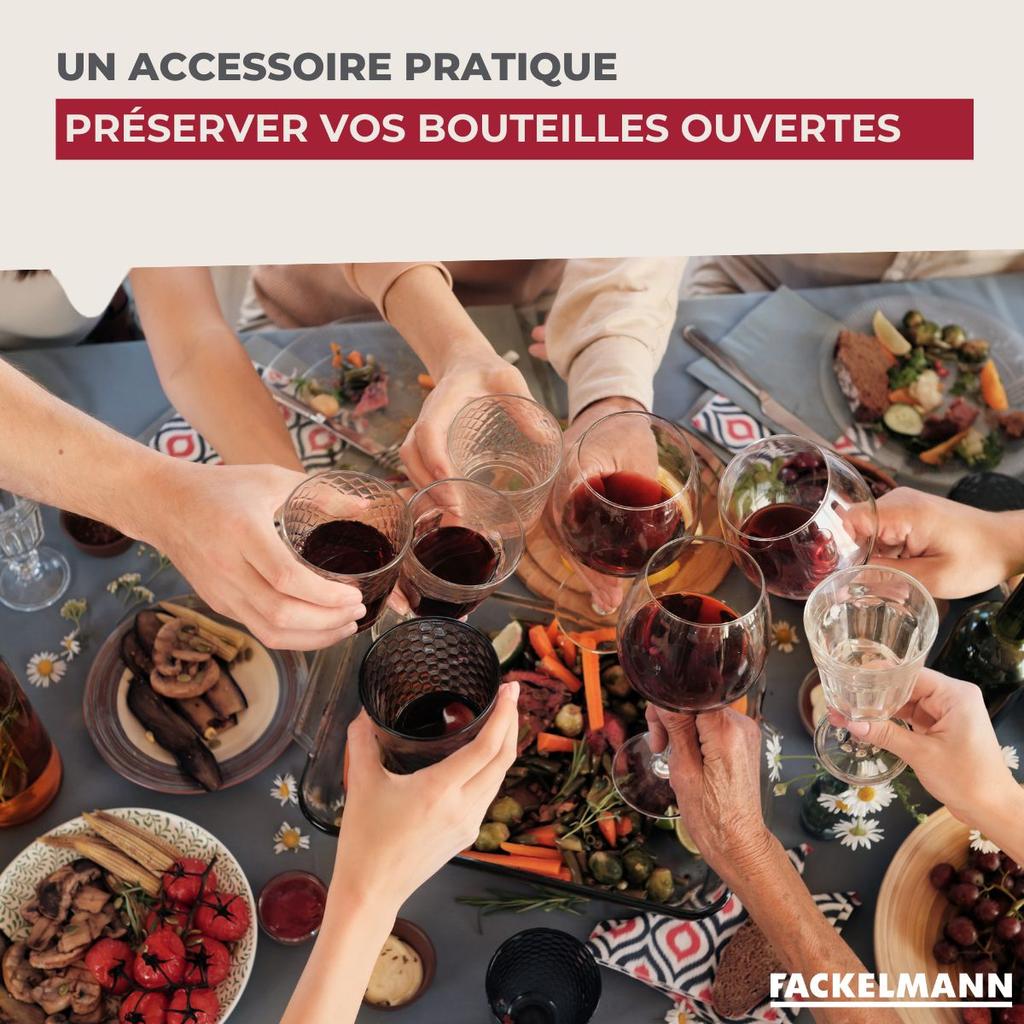 Lot of 50 Conical Cork Stoppers Fackelmann Bar Concept Ref. 005000