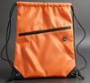 Polyester Zipper Drawstring Sports Backpack - Custom Promotional Oxford Cloth Dual Shoulder Bag
