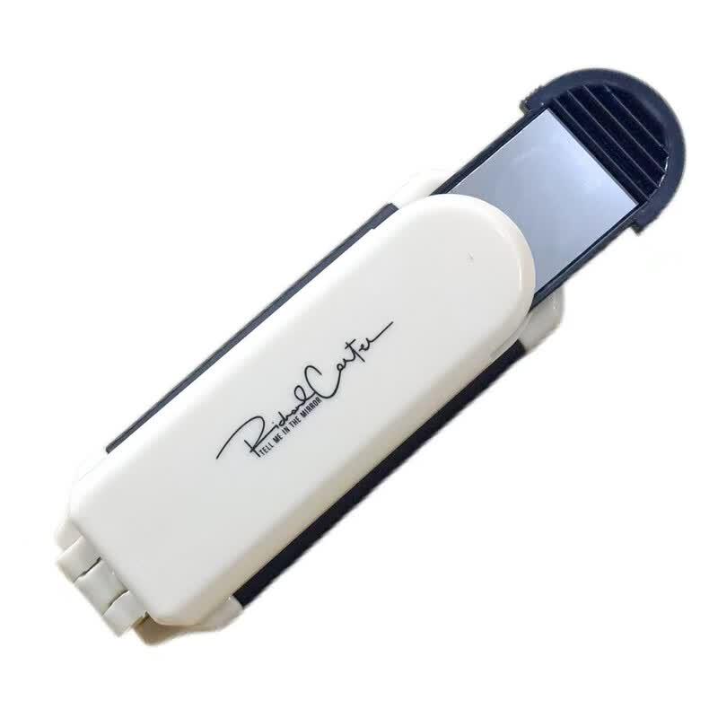 DingLe Portable Folding Air Cushion Comb with Makeup Mirror