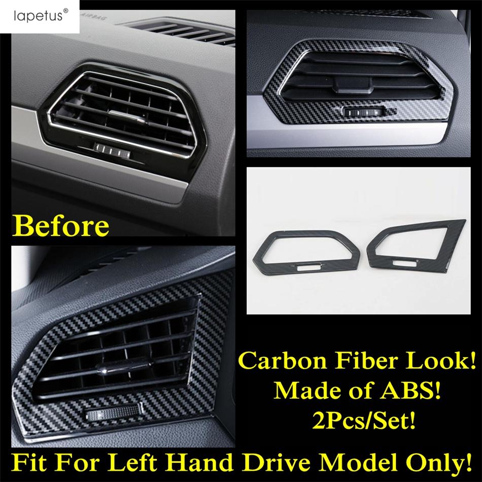 Car Dashboard Air AC Conditioning Vent Outlet Panel Decor Cover Trim Matte Accessories For Volkswagen VW Tiguan MK2 2016 -