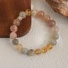Natural Duobao Crystal Bracelet Super Seven Yellow Tower Crystal Gray Moonlight Bracelet Fashion Retro Jewelry