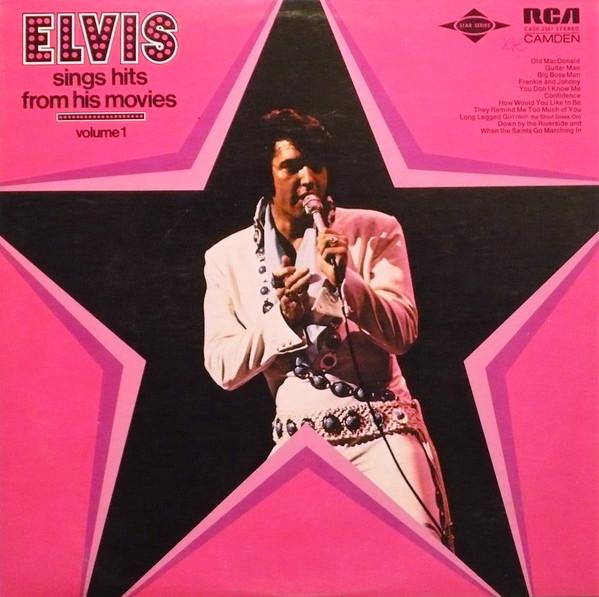 

LP Record ELVIS PRESLEY Sings Hits From His Movies Volume CAS2567 Pickwick 1975 Canada Rock Used