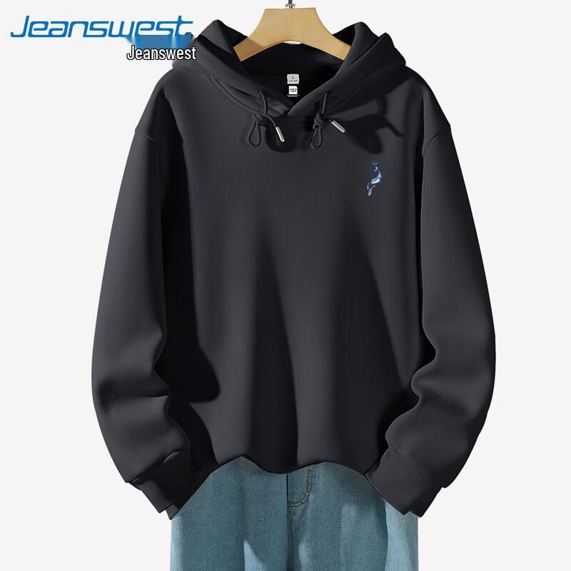 

Jeanswest Men s Whale Print Hooded Sweatshirt 5XL