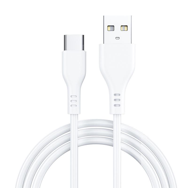 High-Current Type-C USB Cable for OPPO, Huawei, Xiaomi - 2.4A Flash Charge, Durable PVC