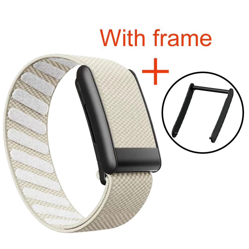 Nylon Braided Band for Whoop 5.0/MG Sport Wristband Replacement Stretchy Watch Bracelet Correa Elastic Wrist Strap for Whoop 4.0