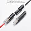 Quick Connection Cable Connector Easy and Quick Wiring Pluggable LED Wire Connector Single Wire Plug in Connector
