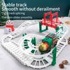 Non-Toxic Christmas Track Car Train Toys Children Electric Track Toy Car Christmas Car Kids Educational Toys For Children Birthday Gift