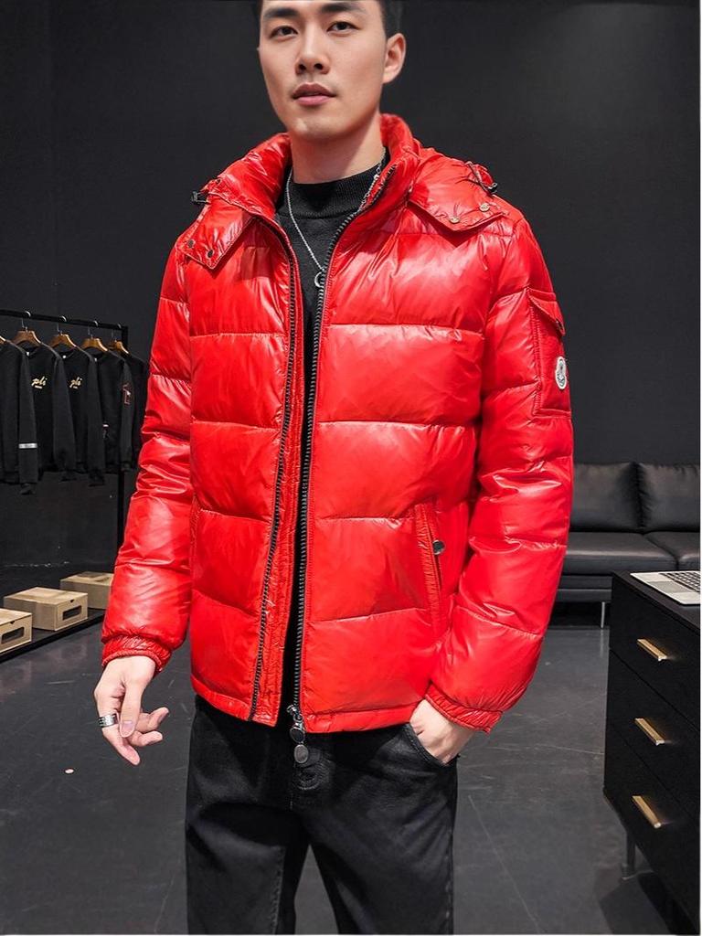 Stilvolle Daunenjacke mit Kapuze für Damen und Herren - Warme Wintermode Oberbekleidung