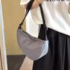 2024 New Summer Simple Crossbody Dumpling Bag, Trendy Versatile Nylon Fabric Bag, Student Casual Shoulder Bag
