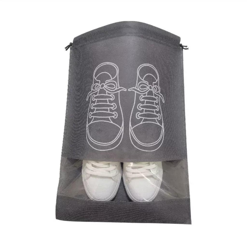 Shoe Storage Bag: Anti-Yellowing, Transparent, Moisture-Proof, Travel-Ready Dust Cover