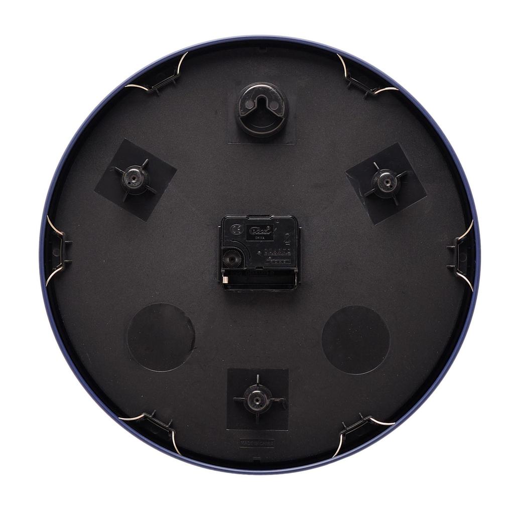Interval Metal Wall Clock 32cm - Navy