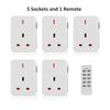 30m/100ft Long Range Remote Control Plug Socket 13A/3000W Heavy Duty Wireless Light Switch