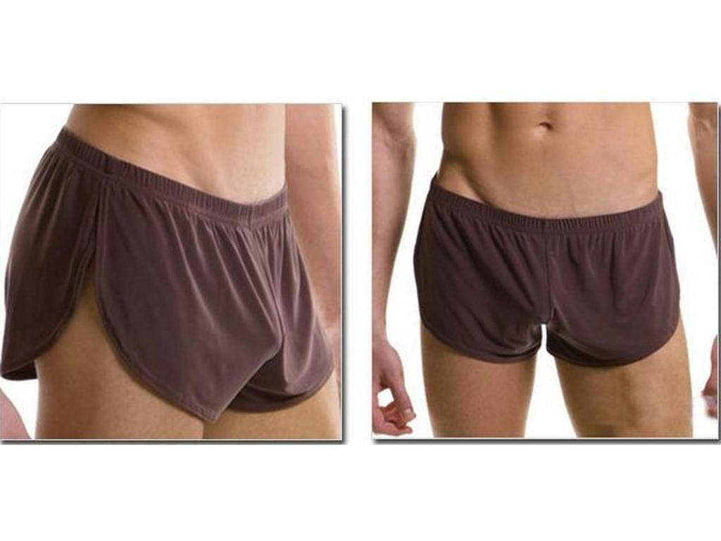 Men's Milk Silk Loose Breathable Boxer Briefs