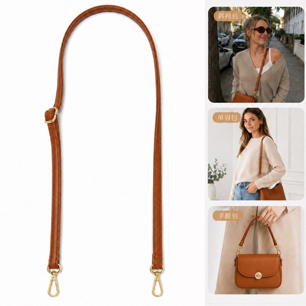 New Fashion Leather Bag Strap Adjustable Multiple Colors Handbag Strap Shoulder Strap