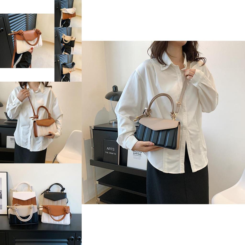 Chic Urban Minimalist Pu Material Women's Small Square Handbag With Versatile Design