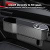 Car Seat  Organizer Wireless Charger 10W Car Seat  Holder DC 12-24V Front Seat Side Storage Case Seat  Filler Organizer