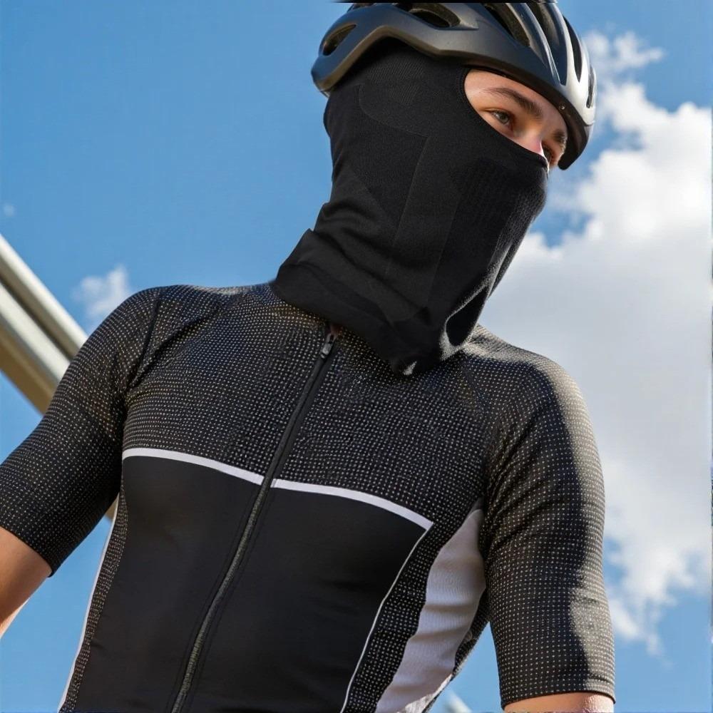 Breathable Motorcycle Balaclava Face Cover High Stretchy Helmet Hood Cycling Bike Scarf  Winter Ski