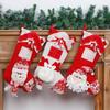 Christmas Stockings Home Decoration Candy Bags Snowman Stockings Ornament For Fireplace Mantel Stairs Tree Home Farmhouse Garden