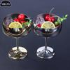 1PCS 450mL Stainless Steel Goblet Cocktail Glass Unbreakable Red Wine Cup Flute Cup Bar Martini Cup Metal Tall Champagne Glass