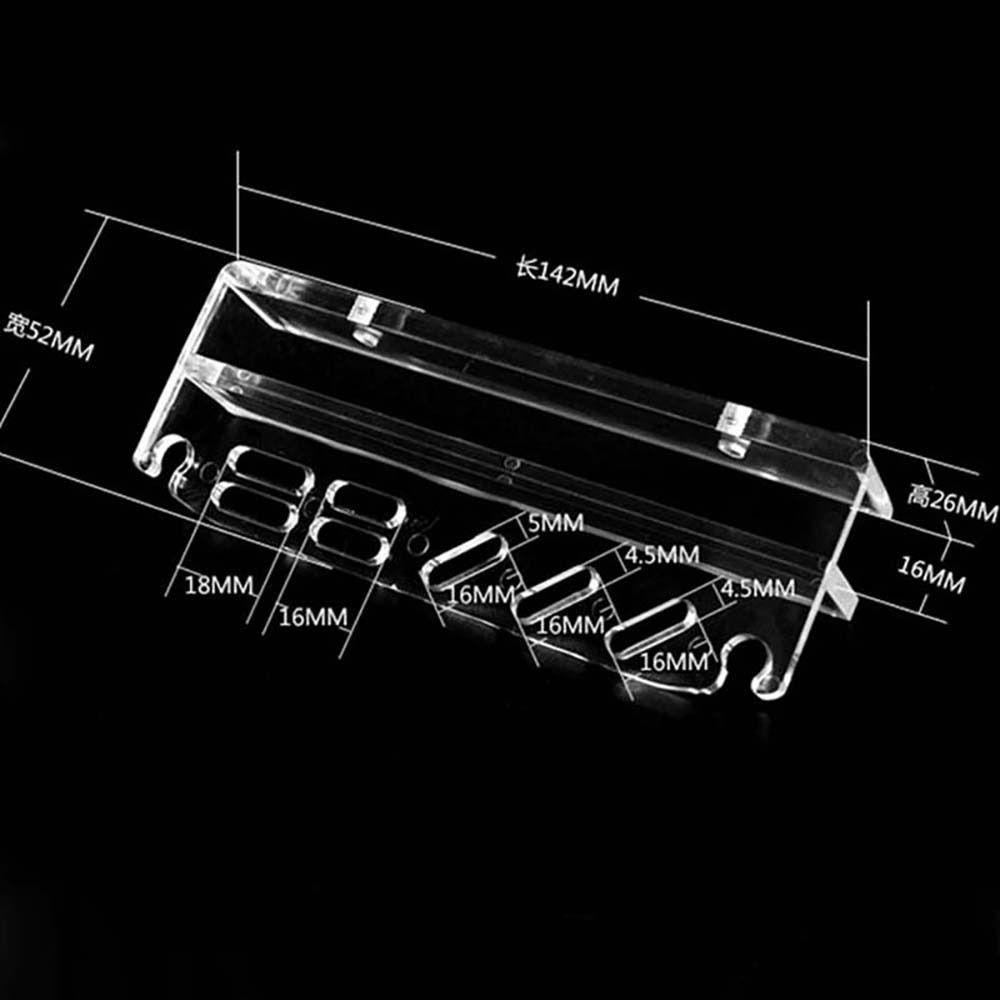 Aquarium Plant Tools Storage Rack Acrylic For Tweezer Scraper Tool Holder Fish Bowl Cleaning Accessories