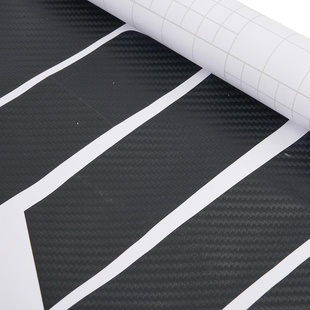 Car Car Sticker (LHD) 1 Set 3D Black Carbon Fiber Interior Replacement Trims Accessories Decorative High Quality