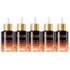 Essência Era Dourada 1-5 Peças Sérum Antirrugas Alvo para Linhas Finas Olheiras Firmador Hidratante Sérum Facial