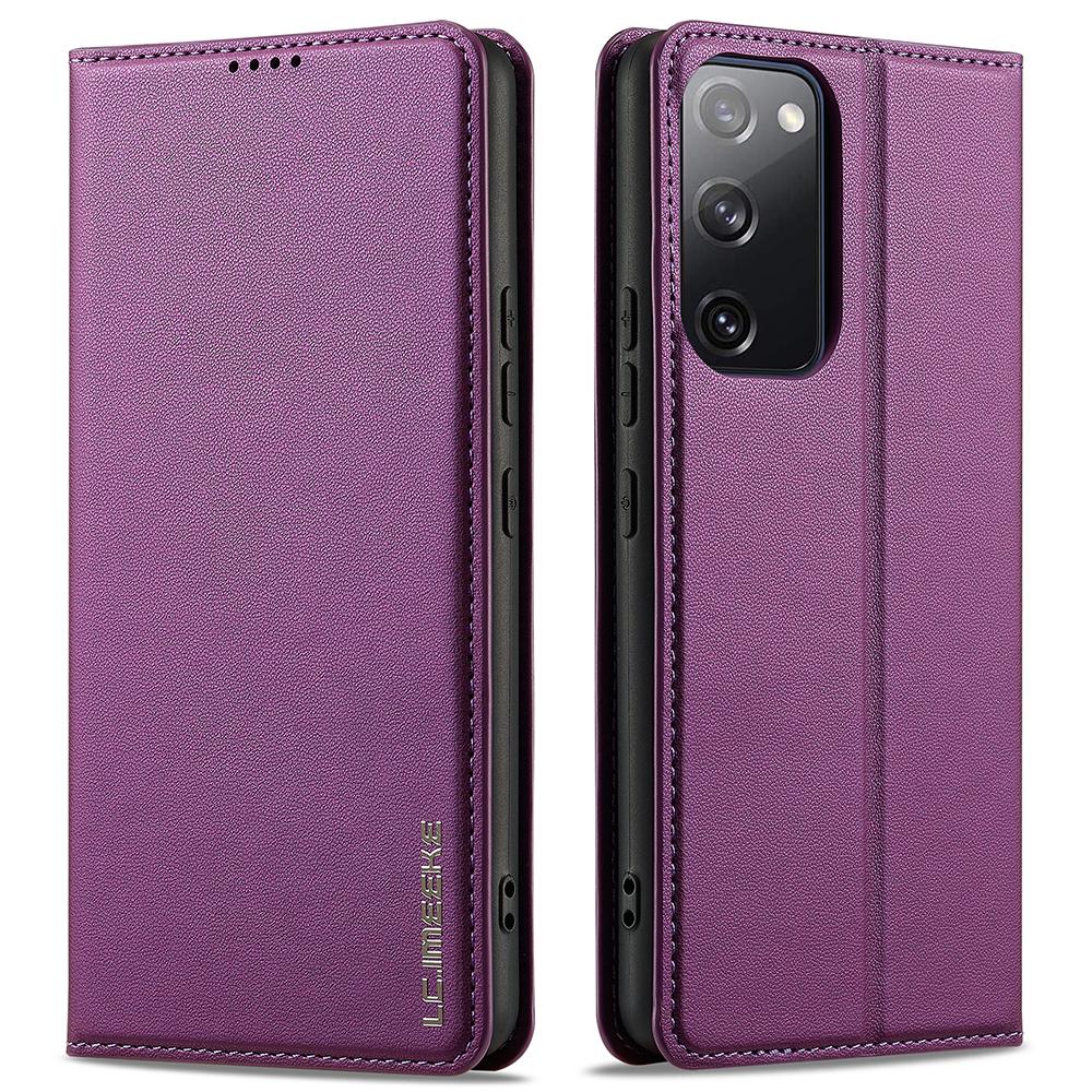 LC.IMEEKE L1 Series for Samsung Galaxy S20 FE 2022/S20 FE 5G/S20 FE/S20 Lite Case Leather Wallet Stand Phone Cover