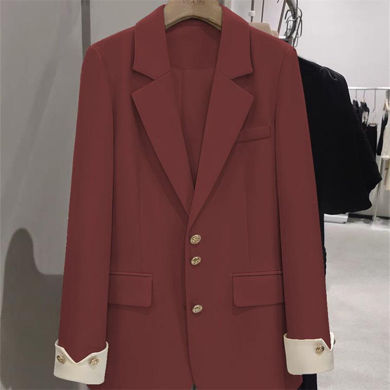 Spring & Autumn Korean Style Women's Slimming Casual Suit Jacket