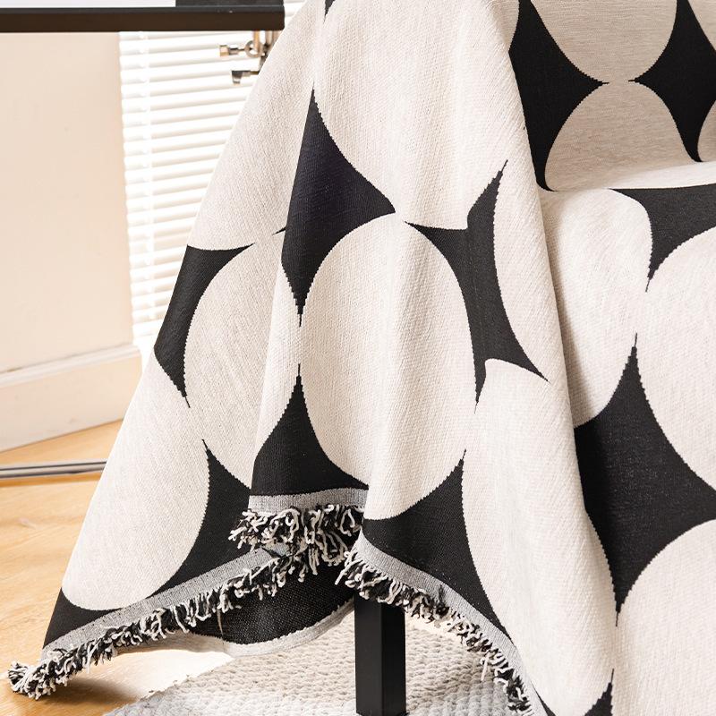 Chenille Sofa Towel, Universal for All Seasons, All-inclusive Sofa Cover, Dust Cover, Sofa One-piece Cover, Anti-cat Scratch