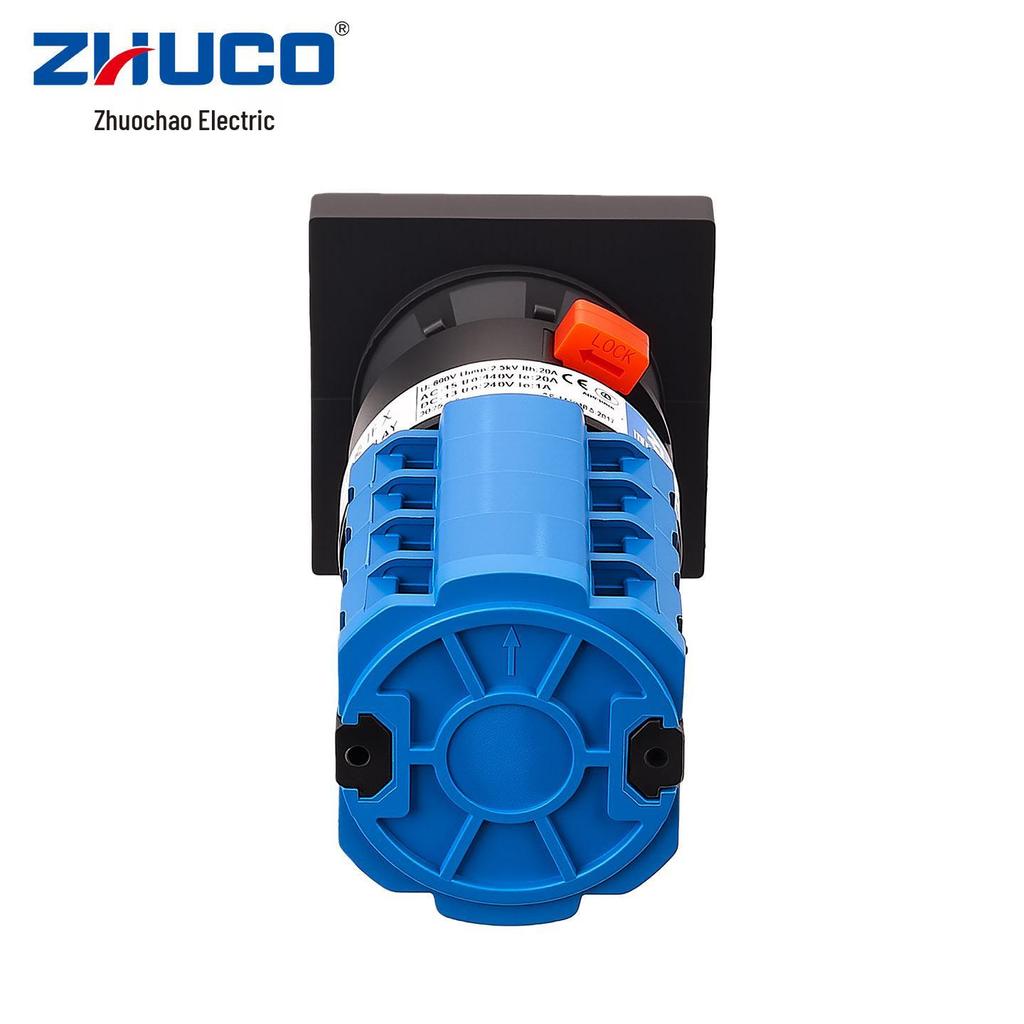 Zhuochao SZW26-20C/D404.4Y Lockable Single Hole Rotary Switch