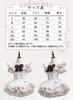 [KALAOK] Maid Outfit with Petticoat 5-Piece Set Lolita Dress Apron Maid Cafe School Festival Event Black M