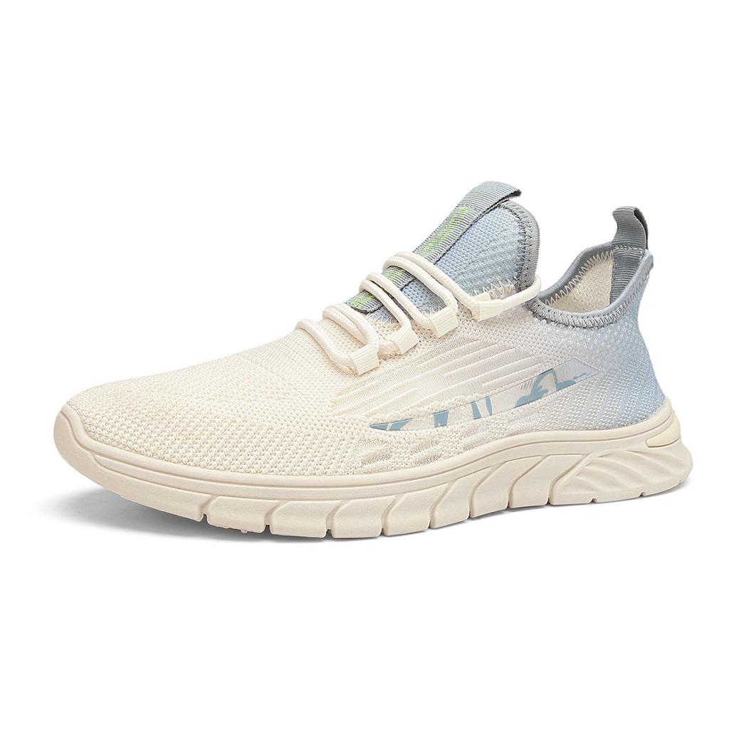 Summer hollow flying woven tide shoes sports running shoes casual lightweight breathable sports shoes