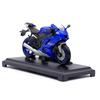 Welly Model motocyklu Yamaha 2020 YZF-R6 v měřítku 1/18, odlévaný, funkční tlumiče, hračka pro děti, dárky, sbírka hraček