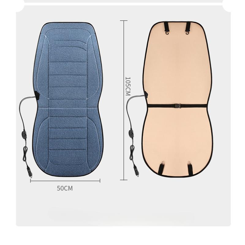 Capa de assento de carro aquecida Almofada de aquecimento de carro Assentos aquecidos de inverno Aquecedor de assento de carro 12V Almofada de assento para costas e assento