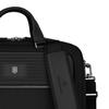 Victorinox Mythic Compact Briefcase with Laptop Sleeve and Travel Personalized Premium Black 14-inch Pouch, Design, Design, 13L, [Product Code