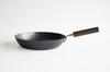FD STYLE | 24cm Iron Frying Pan with OXYNIT Coating (Nitriding and Oxide Film), No Seasoning Required, IH Compatible, Made in Japan (Tsubame-Sanjo)