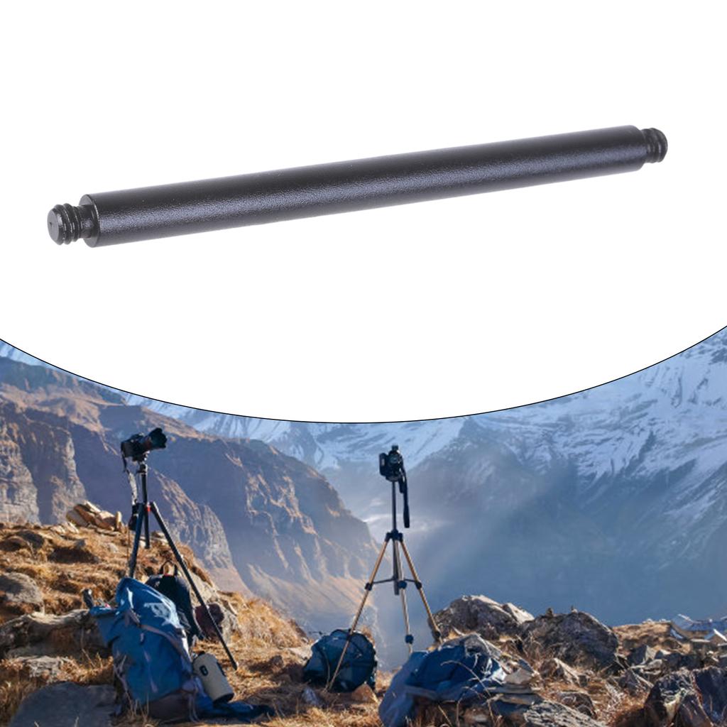 Anti Rusts 1/4" Male To 1/4" Male Threaded Extension Rod for Photography Equipment Secure Attachment for Stands Monopods