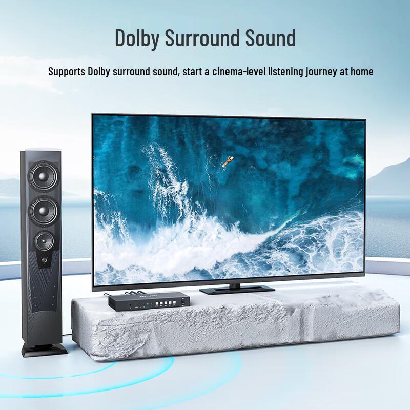 MT-VIKI 4x1 HDMI Matrix Seamless Switcher with Audio