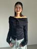 Apoem Neckline Snap Long Sleeve (3C)